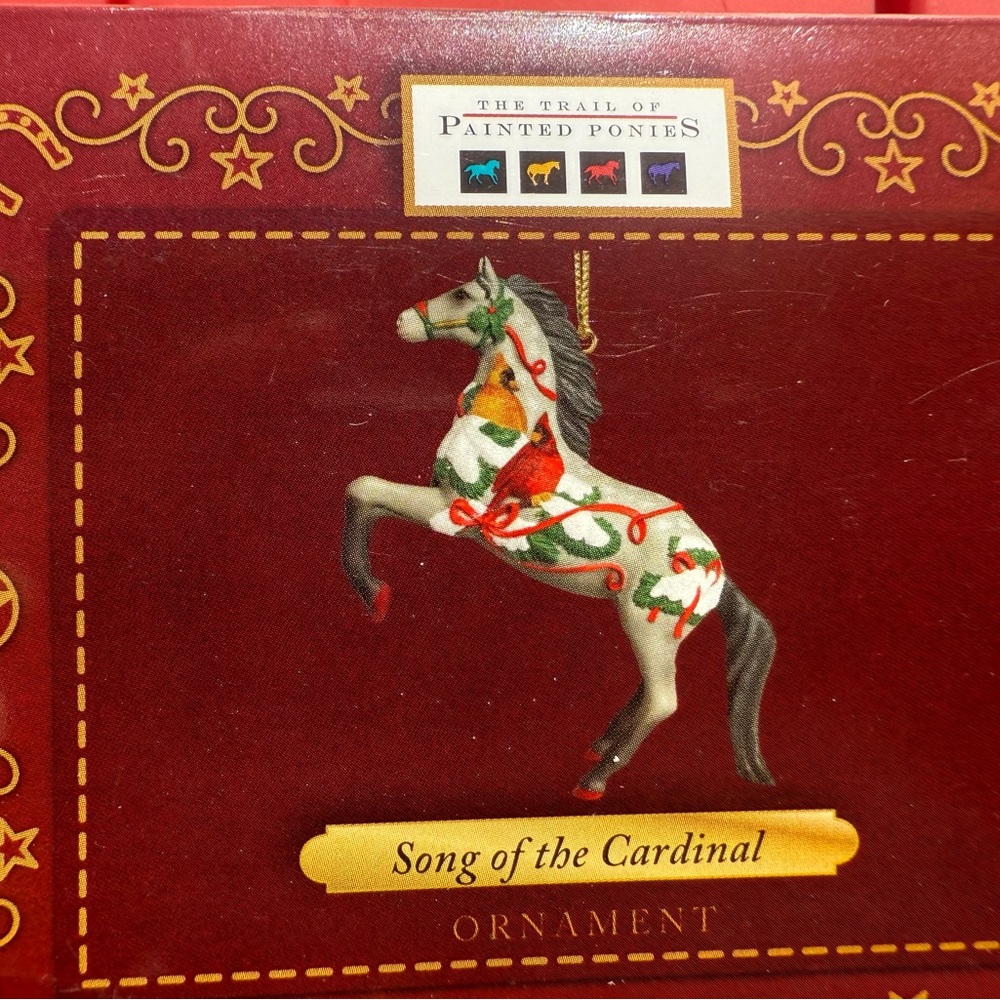 Trail of Painted Ponies 2016 Song of the Cardinal Ornament